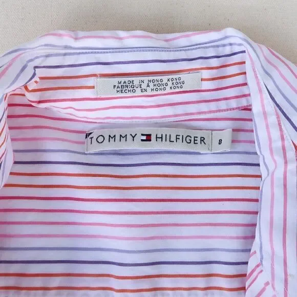 Tommy Hilfiger Striped Long Sleeve Shirt - Picture 5 of 9